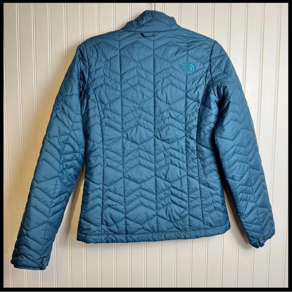 The North Face Teal Full Zip Quilted Puffer Bombay Jacket Women's Small - Picture 5 of 5